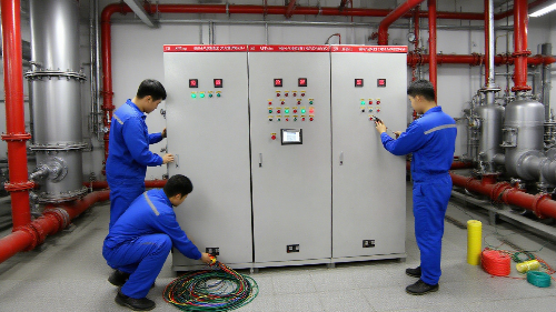 眾利聯(lián)合消防水泵控制柜，以智慧與可靠捍衛(wèi)生命線(xiàn)